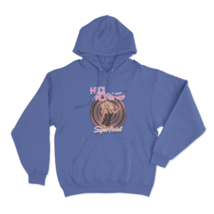 Heidi Montag Superficial Unisex Hoodie Blue
