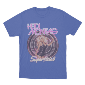 Heidi Montag Superficial Unisex T Shirt Blue