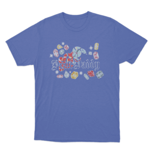 Pratt Daddy Snake And Gems Unisex T Shirt Blue