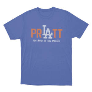 Pratt For La Mayor Unisex T Shirt Blue