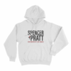 Spencer Pratt Bold Campaign Logo Unisex Hoodie White
