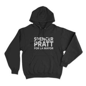 Spencer Pratt For La Mayor Unisex Hoodie Black