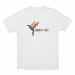 Spencer Pratt Hummingbird Logo Unisex T Shirt White
